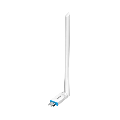 Adaptor Retea Wireless USB Tenda U2, N150, 2.4GHz, Antena externa, Compatibil Windows/Linux