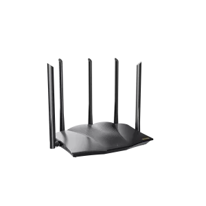 Router Wi-Fi 6 Tenda RX12 Pro, AX1500, Dual Band, Gigabit, 5 Antene, MU-MIMO, Gaming Mode