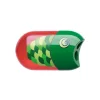 Ascuțitoare plastic dublă cu container și radieră pește Faber-Castell