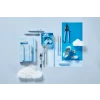 Ascuțitoare plastic simplă cu container mini grip 2001 bleu sake Faber-Castell