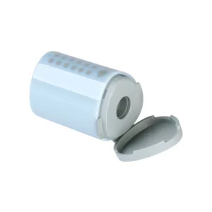 Ascuțitoare plastic simplă cu container mini grip 2001 bleu sake Faber-Castell
