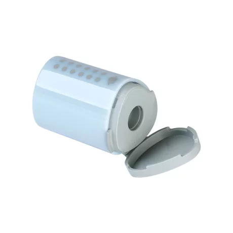 Ascuțitoare plastic simplă cu container mini grip 2001 bleu sake Faber-Castell