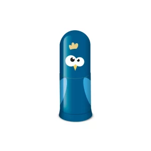 Ascuțitoare plastic simplă cu container și radieră animale Faber-Castell