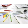 Ascuțitoare plastic triplă cu container grip 2001 gri Faber-Castell