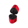 Ascuțitoare plastic triplă cu container grip 2001 roșie/albastră Faber-Castell