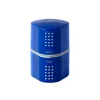 Ascuțitoare plastic triplă cu container grip 2001 roșie/albastră Faber-Castell