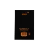 Blocnotes 11 x 7 cm, capsat, 80 file, N°14, Rhodia Basic, black
