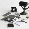 Blocnotes 11 x 7 cm, capsat, 80 file, N°14, Rhodia Basic, black