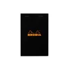 Blocnotes 11 x 7 cm, capsat, 80 file, N°14, Rhodia Basic, black