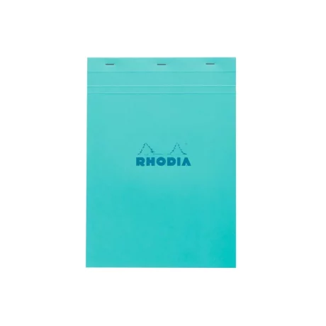 Blocnotes A4, capsat, 80 file, N°18, Rhodia Basic, color