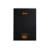 Blocnotes A4, spirală 80 file, Rhodia Classic, black