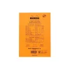 Blocnotes A5, capsat, 80 file, N°16, Rhodia Basic, orange