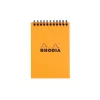 Blocnotes A6, spirală, 80 file, Rhodia Classic, orange