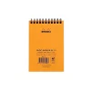 Blocnotes A6, spirală, 80 file, Rhodia Classic, orange