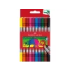 Carioca 2 capete Faber-Castell 10 culori/set