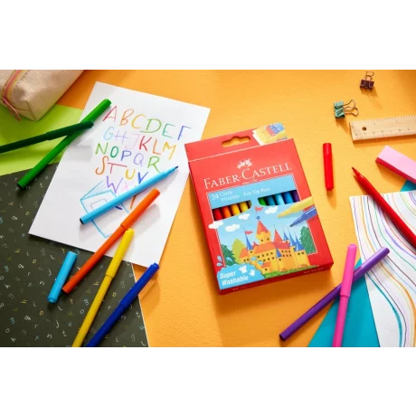 Carioca Faber-Castell 2021 24 culori/set
