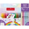 Carioca unicorni Faber-Castell 18 + 6 culori /set