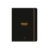Carnet nedatat A5+, 16 x 21 cm, 60 file, Rhodia Unlimited, black