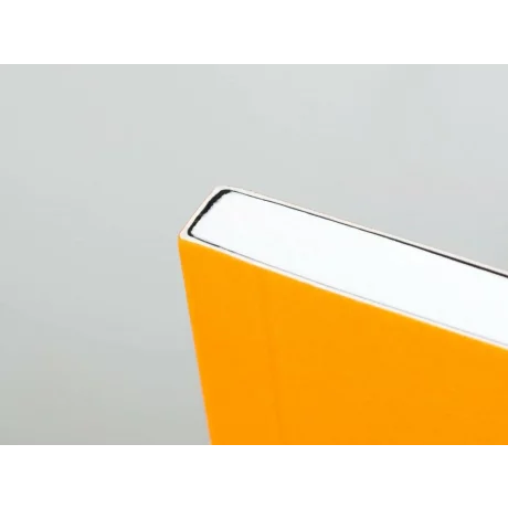 Carnet nedatat A5+, 16 x 21 cm, 60 file, Rhodia Unlimited, orange