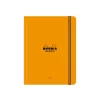 Carnet nedatat A5+, 16 x 21 cm, 60 file, Rhodia Unlimited, orange