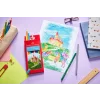 Creioane colorate hexagonale Faber-Castell 12 culori/set