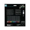 Creioane colorate triunghiulare black edition Faber-Castell 50 culori/set