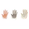 Creioane colorate triunghiulare black edition skin tones Faber-Castell 12 culori/set