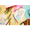 Creioane colorate triunghiulare grip 2001 Faber-Castell 36 culori/set