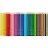 Creioane colorate triunghiulare grip 2001 Faber-Castell 48 culori/set