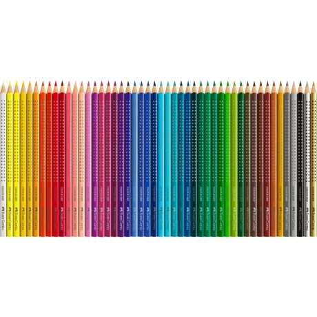 Creioane colorate triunghiulare grip 2001 Faber-Castell 48 culori/set