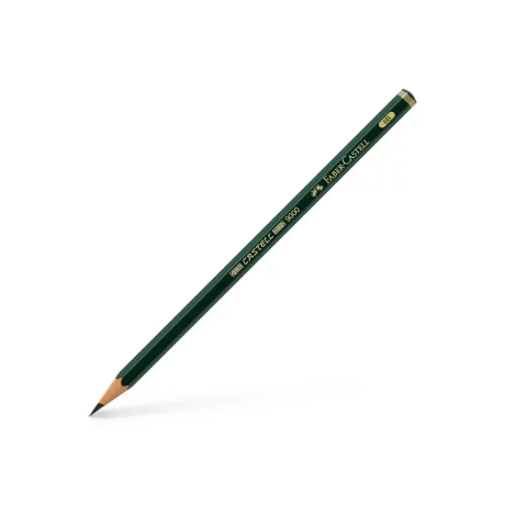 Creion grafit 6B hexagonal Castell 9000 Faber-Castell