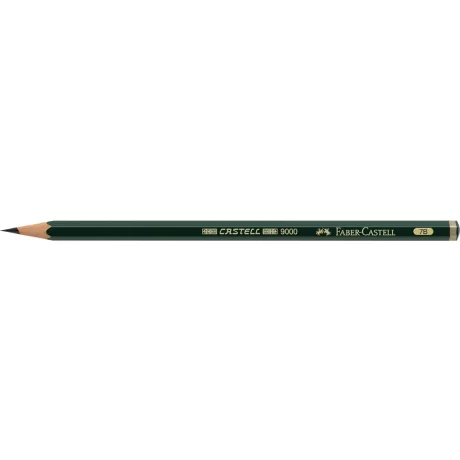 Creion grafit 7B hexagonal Castell 9000 Faber-Castell