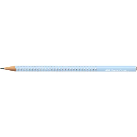 Creion grafit B rotund sparkle bleu sky 2024 Faber-Castell