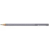 Creion grafit B rotund sparkle gri 2021 Faber-Castell