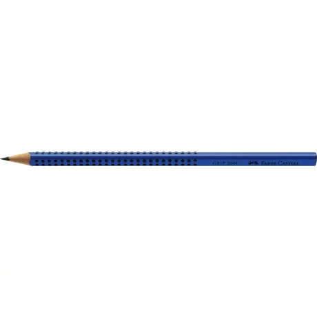 Creion grafit B triunghiular grip 2001 albastru Faber-Castell
