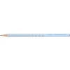 Creion grafit B triunghiular grip 2001 bleu sky Faber-Castell