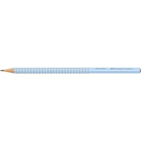 Creion grafit B triunghiular grip 2001 bleu sky Faber-Castell