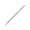 Creion grafit B triunghiular grip 2001 gri Faber-Castell