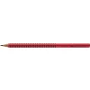 Creion grafit B triunghiular grip 2001 roșu Faber-Castell