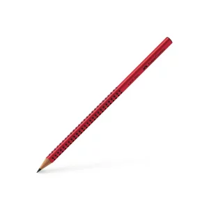 Creion grafit B triunghiular grip 2001 roșu Faber-Castell