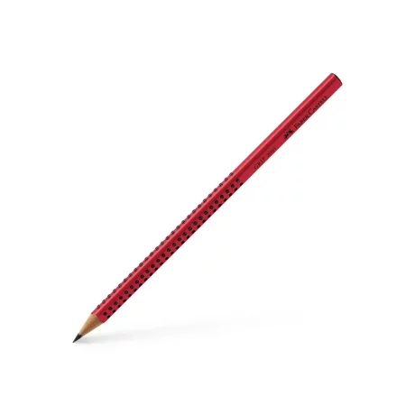 Creion grafit B triunghiular grip 2001 roșu Faber-Castell