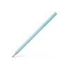 Creion grafit B triunghiular sparkle bleu ocean metalizat 2023 Faber-Castell