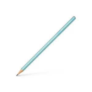 Creion grafit B triunghiular sparkle bleu ocean metalizat 2023 Faber-Castell