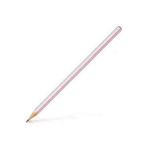 Creion grafit B triunghiular sparkle rose metalizat 2023 Faber-Castell