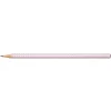 Creion grafit B triunghiular sparkle rose metalizat 2023 Faber-Castell