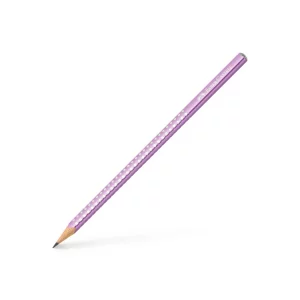Creion grafit B triunghiular sparkle violet metalizat 2023 Faber-Castell