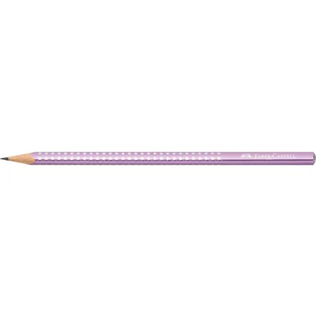 Creion grafit B triunghiular sparkle violet metalizat 2023 Faber-Castell