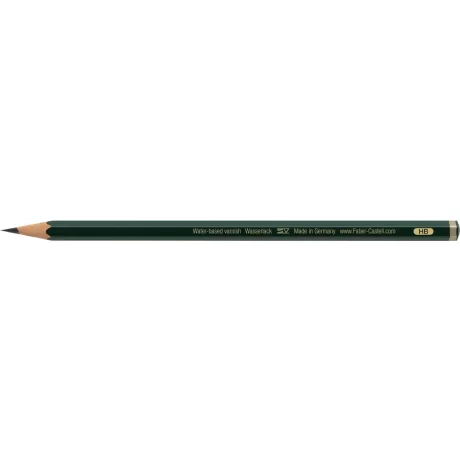 Creion grafit HB hexagonal Castell 9000 Faber-Castell