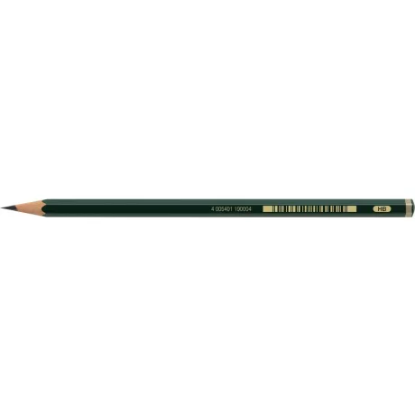 Creion grafit HB hexagonal Castell 9000 Faber-Castell