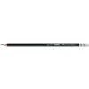 Creion grafit HB hexagonal cu gumă 1112 Faber-Castell